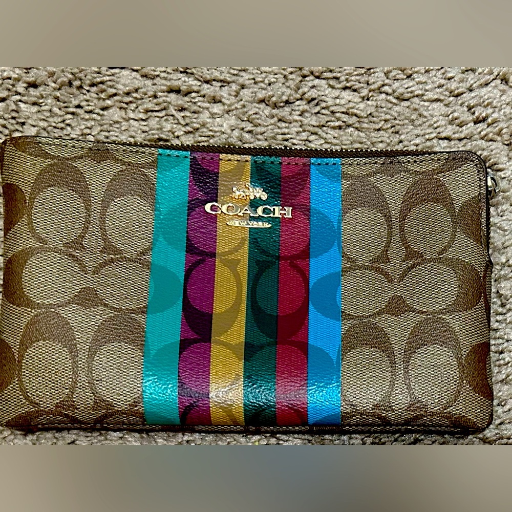 Coach Brown Interior Wallet